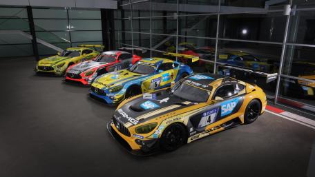 Mercedes Racing Power Unleashed wallpaper