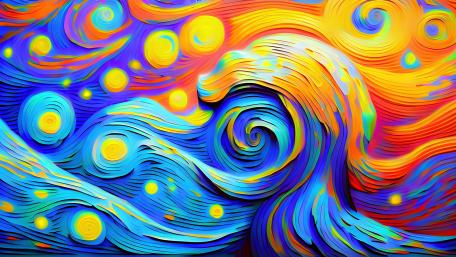 Bubble Storm wallpaper