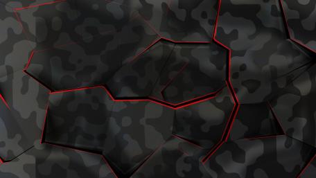 Camouflage Shadows and Crimson Highlights wallpaper
