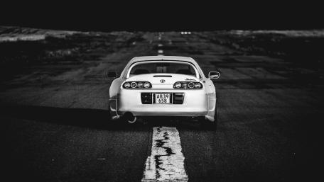 Toyota Supra Night Roadmaster wallpaper