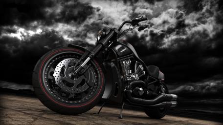 Unleash the Thunder on the Open Road wallpaper