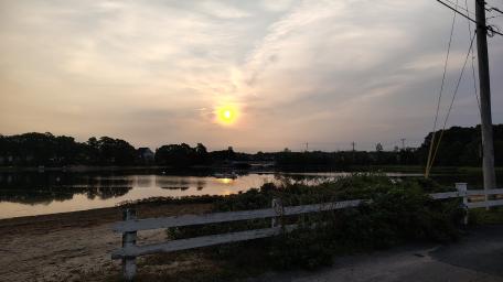 Serene Cove Sunrise Wallpaper wallpaper