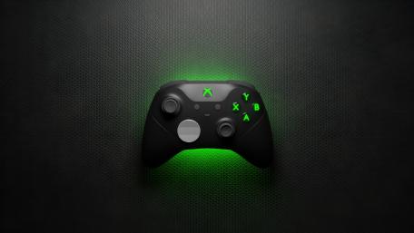 Xbox Controller in Neon Glow wallpaper