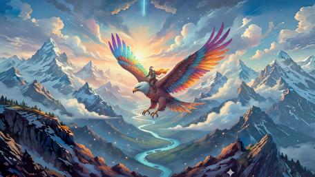 Eagle Rider wallpaper