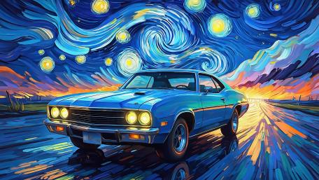 Blue Highway wallpaper
