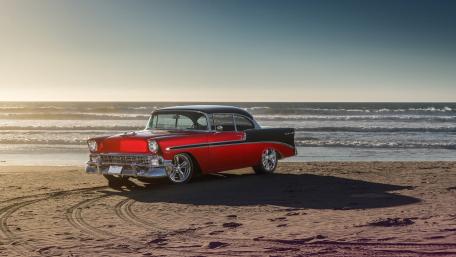 Vintage Elegance by the Sea wallpaper