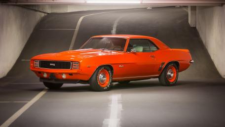 Vintage Charm of the 1969 Chevrolet Camaro ZL1 wallpaper