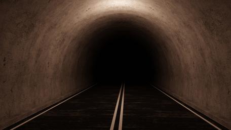 Tunnel Vision in Urban Artistry wallpaper