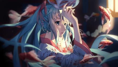 Ethereal Night with Enchanting Melodies wallpaper