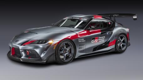 Toyota GR Supra in Stunning 5K Display wallpaper