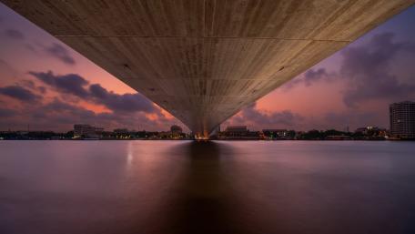 Under the Rama 8 Bridge wallpaper