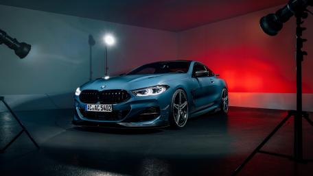BMW 8 Series Elegance in 4K wallpaper