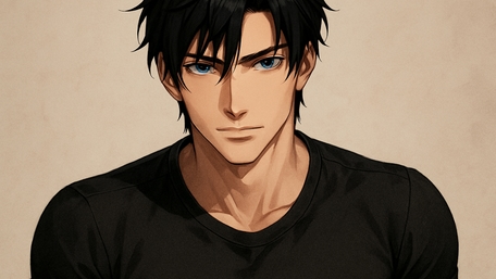 Midnight Vision: Anime Artistry Unleashed wallpaper