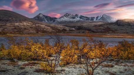 Majestic Beauty of Rondane National Park wallpaper