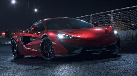 Red McLaren 570S Night Elegance wallpaper