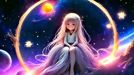 Cosmic Princess wallpaper
