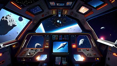 Cockpit View wallpaper
