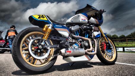 Motorcycle Mastery Harley-Davidson Roadster in 4K Clarity wallpaper