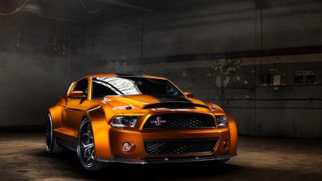 Powerful Stance of the Shelby GT500 wallpaper