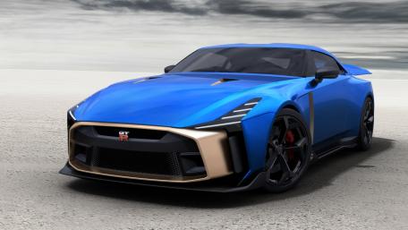 Exquisite Design of the Nissan GT-R50 Sports Car wallpaper