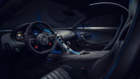 Bugatti Chiron Sport Interior Elegance in High Definition wallpaper