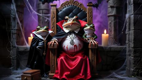 Count Frogula wallpaper