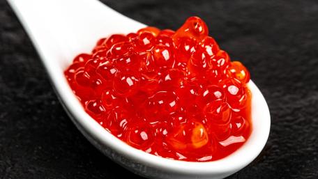 Red Caviar Elegance and Indulgence wallpaper