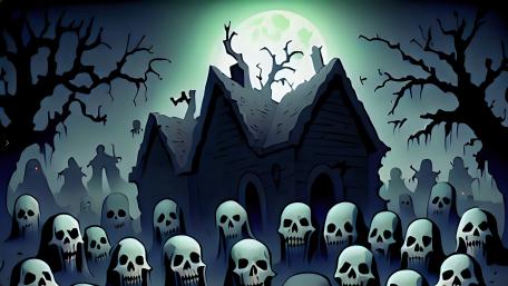 Scary Skulls wallpaper
