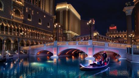 Gondola Elegance at Venetian Resort Las Vegas wallpaper