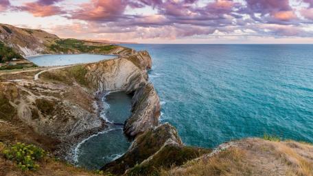 Natural Beauty of Stair Hole and Lulworth Cove wallpaper