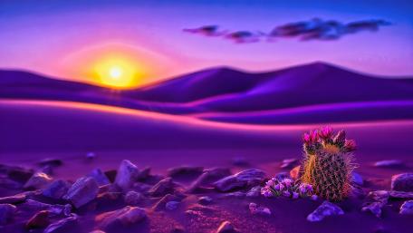 Purple View wallpaper