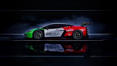 Lamborghini Temerario GT3 in Dynamic Motion wallpaper