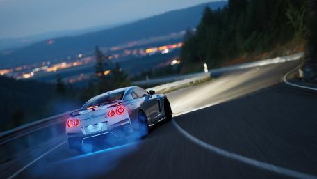 Racing Through the Night in Style wallpaper