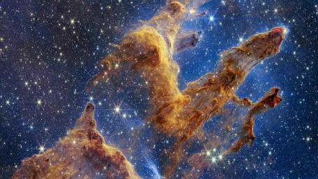 Pillars of Creation in Stunning 8K Detail wallpaper