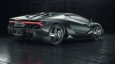 Lamborghini Centenario in Sleek Matte Finish wallpaper