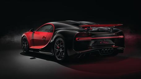 Exquisite Elegance of the Bugatti Chiron wallpaper