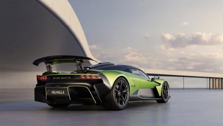 Aston Martin Valhalla Elegance in Motion wallpaper