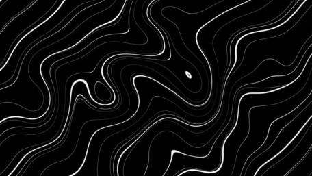Abstract Waves in Monochrome Dimensions wallpaper
