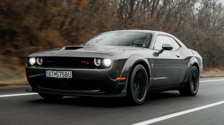 Muscle Car Power on Endless Open Road wallpaper