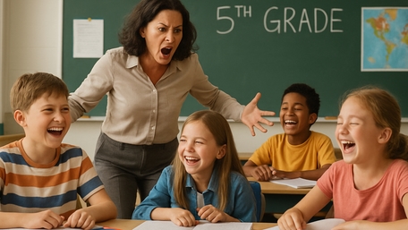 Classroom Laughter and Learning Fun wallpaper