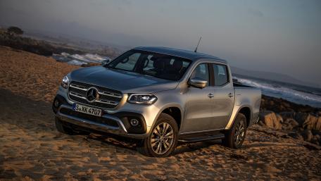 Mercedes-Benz X-Class on Rugged Terrain wallpaper