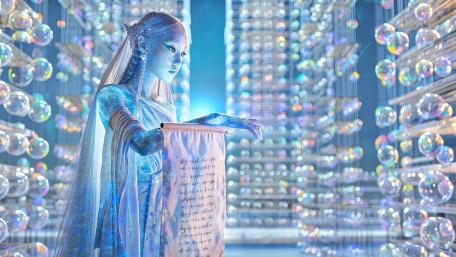 Hologram Storage wallpaper