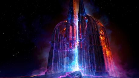 Plasma Cathedral wallpaper