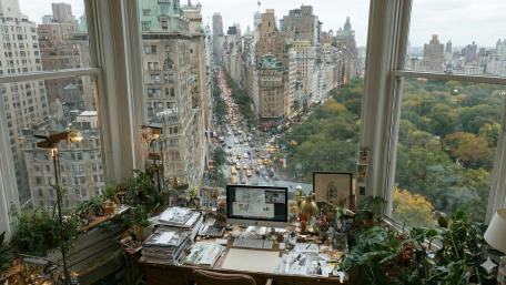 Urban Oasis Overlooking Central Park wallpaper