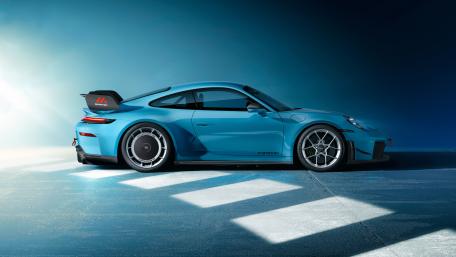 Porsche 911 GT3 in Sleek Studio Setting wallpaper