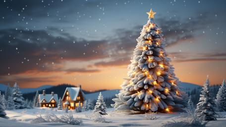 Magical Winter Wonderland Wallpaper wallpaper