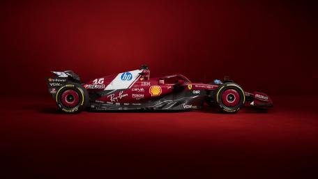 F1 ferrari 2025 wallpaper