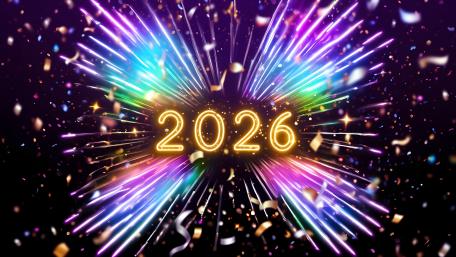 2026 Holographic Burst wallpaper