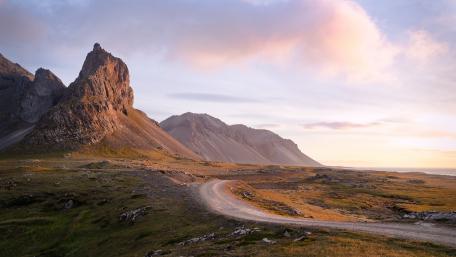 Mountain Eystrahorn wallpaper