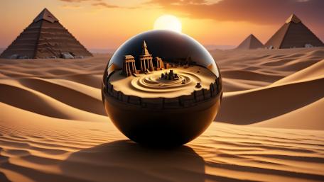 Desert Reflections wallpaper